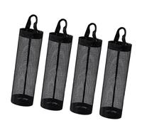 Fahoujs Wall Mounted Storage Bag For Trash Bags And Grocery Bag Sturdy Nylon Materials Space Saving Household Organizers For Kitchen Bathroom Garage/Bathroom Storage Solution