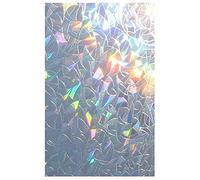 Fahoujs Window Privacy Film Rainbow Window Clings 3D Stained Glass Window Decals Static Cling Window Sticker Protective Stickers Door Window Privacy Film Stained Glass