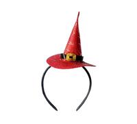 Fahoujs Witch Halloween Hair Hoop Fashion Statement Karaoke Party Paper For Halloween Stage Photo Props Costume Headwear For Women