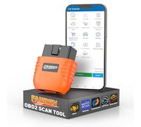 FAHREN OBD2 Scanner, Car Diagnostic Tool - Bluetooth Wireless OBD2 Code Reader for iOS Android, Supports Live Data, Full System Scan, Performance Test, 6 Essential Reset Services, 20+ Apps Compatible