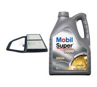 Opel GM-LL-B-025 Motor Oil Mobil Super 3000 5W40 5L 5 Litre + 5L SCREENWASH TAB