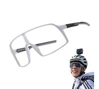 Fahrradbrille Selbsttönend - Fahrradbrille Sport | Sportsonnenbrille Klar Radsport | Photochrome Schutzbrille Bruchfestem Rahmen, Ideal Für Dynamische Radrennen Und Sportliche Outdoor-Aktivitäten