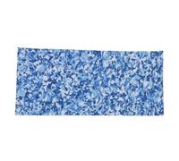 FAHZGK Surfboard Traction Pad, Anti Slip Surfing Board Grip Pad with Diamond Groove Design, DIY Trimmable EVA Foam Non Slip Mat for Shortboard Longboard Skimboard (Blue Camouflage)
