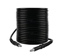Fai Top 10M High Pressure Hose with Quick Connector Compatible for Bosch AQT High Pressure Washers (15M, Black) (10M)