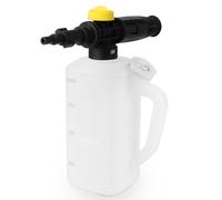 Fai Top 1L Snow Foam Lance,Foam Bottle with Adjustable Nozzle and Shampoo Nozzle,Foam Lance Compatible with Pressure Washer Lavor/Parkside/Spear and Jackson Connection (Lavor)