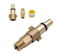 Fai Top Pressure Washer Male Thread Adapter and 1/4" Foam Cannon Adapter Snow Foam Lance Soap Bottle Adaptor Compatible with Nilfisk