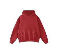 FAIABLE Mens Womens Oversized Acid Wash Vintage Heavy Sweatshirt Hoodies Plain Streetwear, Getaway Solids, L