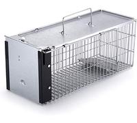 Faicuk Heavy Duty Squirrel Trap Chipmunk Trap Rat Trap and Other Similar-Size Rodents - 16.3” x 6” x 6.7”