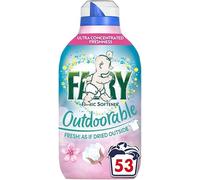 Faiiry Outdoorable Fabric Conditioner Cherry Blossom & Nordic Cotton 53 Washes - Long Lasting Freshness, Ultra Soft Clothes, Outdoor Inspired Scent Laundry Softener