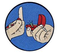 Fail to Love Lover Loser Patch Embroidered Applique Badge Iron On Sew On Emblem