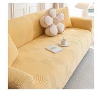 Failjierue 1/2/3/4/5 Seater Couch Cover Velvet Sofa Slipcover High Stretch Furniture Protector for Sectional & Living Room Sofas Non-Slip Stretchable Sofa Cover(Style 2,3 Seat 190-230cm)