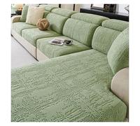 Failjierue 1/2/3/4 Seats Fits Corner L Shape Couch Cushions for Individual Cushions Non-Slip Velvet Stretch Sofa Seat Cushion Covers(Style 3,Backrests M(W30-55cm L60-90cm))