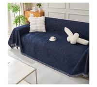 Failjierue 1 Pcs Extra Wide Chenille Sectional Couch Covers W/Tassel Design for Sectional Sofas L-Shaped & U-Shaped Sofa Slipcover(Style 1,180 * 90cm)