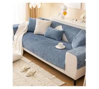 Failjierue 1 Piece Chenille Striped Sofa Cover - Anti-Scratch Washable Non-Slip Sectional Couch Cover(Style 4,70x70cm)