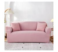 Failjierue Elastic Velvet Sofa Cover Slipcovers for 2/3/4 Seater & L Shape Corner Couch, Living Room Cushion Cover Home Decor(Style 13,2-Seater (145-185cm))