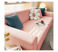 Failjierue Elastic Velvet Sofa Cover - Stretch Slipcover for Sectional L Shape Corner Couch & 1/2/3/4 Seat, Living Room(Style 6,3-Seater (190-230cm))
