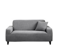 Failjierue Elastic Velvet Sofa Cover - Stretch Slipcovers for 1/2/3/4 Seater & L Shape Corner Couch, Living Room Home Decor(Style 3,2-Seater (145-185cm))