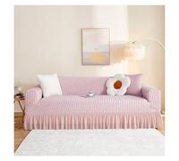 Failjierue High Stretch Seersucker Sofa Slipcover Elastic Protector for 1/2/3/4 Seater & Corner Couch, Thick Couch Cover(Style 3,1-Seater (90-140cm))