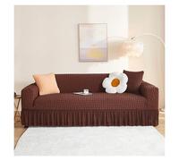 Failjierue High Stretch Seersucker Sofa Slipcover Elastic Protector for 1/2/3/4 Seater & Corner Couch, Thick Couch Cover(Style 6,1-Seater (90-140cm))