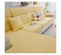 Failjierue High Stretch Washable Sofa Seat Cushion Covers Non-Slip Individual Couch Cushion Covers, Durable Furniture Protectors for Living Room Sofa(Style 8,Backrest L)