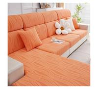 Failjierue High Stretch Washable Sofa Seat Cushion Covers Non-Slip Individual Couch Cushion Covers, Durable Furniture Protectors for Living Room Sofa(Style 5,Large S)