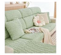 Failjierue L-Shaped Sofa Slipcover Soft Bubble Yarn Stretchable Couch Cover with Non-Slip Bottom, Sectional Sofa Protector for Living Room Furniture(Style 3,65-68 x 65-68cm)