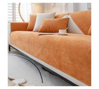 Failjierue Premium Thick Soft Chenille Sofa Covers for 1/2/3/4 Seater - Washable & Non - Slip Living Room Furniture Protector(Style 3,110x210cm)