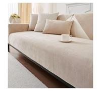 Failjierue Premium Thick Soft Chenille Sofa Covers for 1/2/3/4 Seater - Washable & Non - Slip Living Room Furniture Protector(Style 2,Pillowcase (30x50cm))