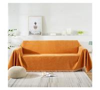 Failjierue Resistant Chenille Sofa Cover - Washable Couch Cover for 2-5 Cushion L-Shaped Sectional, Pet-Friendly Furniture Protector Blanket(Style 2,180 * 90cm)