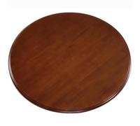 Failjierue Round Wooden Lazy Susan Turntable Multicolor Rotating Serving Tray for Dining Tables & Countertops Handcrafted Tabletop Centerpiece Kitchen Turntable(Style 3,80cm/31in)