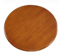 Failjierue Round Wooden Lazy Susan Turntable Multicolor Rotating Serving Tray for Dining Tables & Countertops Handcrafted Tabletop Centerpiece Kitchen Turntable(Style 6,80cm/31in)