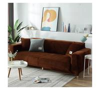 Failjierue Soft Velvet Sofa Cover - Stretch Covers for 1/2/3/4 Seats & Modern Armchair, Living Room Home Decor(Style 3,2-Seater (145-185cm))