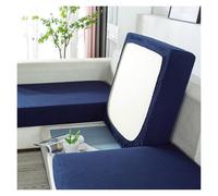Failjierue Stretch Sofa Seat Cushion Cover - Large Chaise Non-Slip Slipcover, Furniture Protector for Seat Cushions(Style 4,Double (50-70cm x 100-125cm))