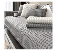Failjierue Summer Cooling Ice Silk Couch Cover Honeycomb Anti-Slip Sofa Cover, 3D Breathable Cool 1-Piece Sofa Slipcover(Style 3,70X180cm)