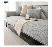 Failjierue Summer Ice Cooling Sofa Towel - 4 Seasons Universal Non-Slip Seat Cushion & Armrest Towel, Solid Color Home Accessories(Style 2,70X150cm)