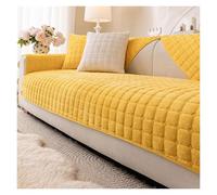 Failjierue Thick Flannel Non-Slip Sofa Cover - 1/2/3/4/5 Seater Couch Slipcover, Durable Furniture Protector for Sofa(Style 4,90x120cm)