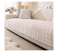 Failjierue Thick Flannel Non-Slip Sofa Cover - 1/2/3/4/5 Seater Couch Slipcover, Durable Furniture Protector for Sofa(Style 3,Pillowcase (30x50cm))