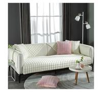 Failjierue Velvet Reversible Quilted Sofa Cover - 1 Piece Anti-Slip Sectional/Corner/Recliner Couch Cover, Washable Pet-Friendly Furniture Protector(Style 7,Pillowcase (45x45cm))