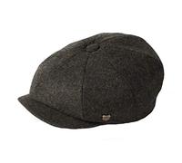 Failsworth Alfie Melton Wool Bakerboy Cap Loden, 56cm