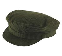 Failsworth Cord Mariner / Breton Cap in a choice of colours (Large 59cm, Olive)
