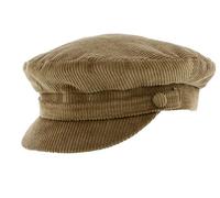 Failsworth Cord Mariner Cap (Small 55cm, Fawn)