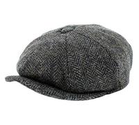 Failsworth Harris Tweed 'Carloway' Baker Boy/Newsboy Cap (62cm, Pattern 2012)