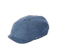 Failsworth Hats Alfie Melton Newsboy Cap (7 1/2, Jeans Blue)