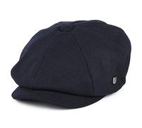 Failsworth Hats Alfie Melton Newsboy Cap - Navy Blue 7