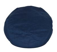Failsworth Irish Linen Summer Flat Cap in Navy (X-Large 61cm)
