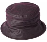 Failsworth Ladies Wax Cotton Cloche Bucket Hat (Merlot), One Size