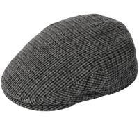 Failsworth Mens Worcester Wool Flat Cap in Pattern 912 - Grey, Size: Large (59cm)
