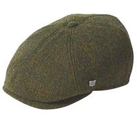 Failsworth Millinery Hudson Six Piece Cap in Loden, Size: Small (55cm)