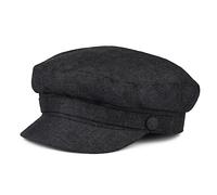 Failsworth Millinery Irish Linen Mariner in Charcoal, Size: Small (55cm)