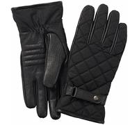 Failsworth Millinery Wax Leather Gloves in Black, size: Large